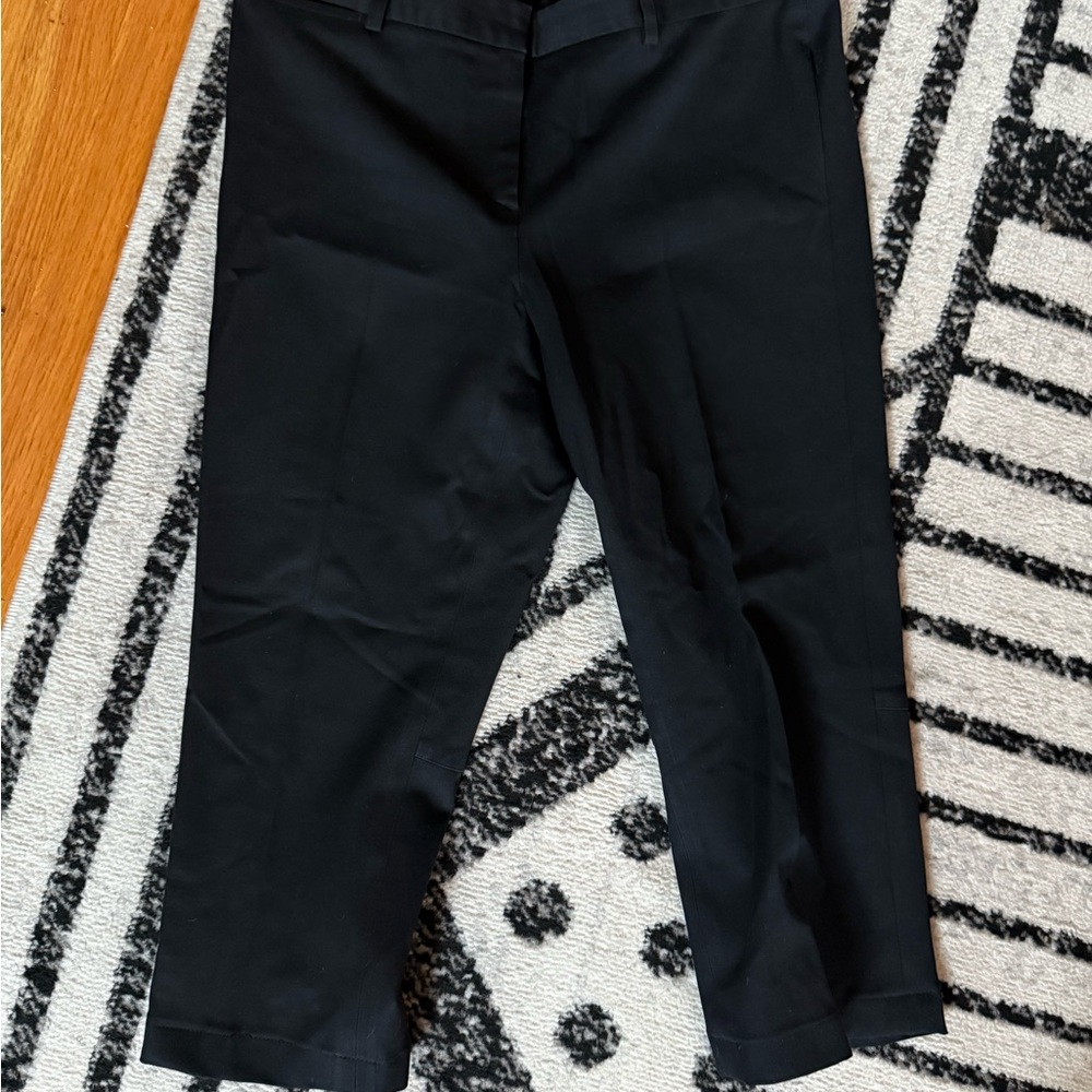 Theory Black Cropped Dress Pants – Size 6